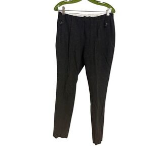 Lands' End Women's Black Mid Rise‎ Trousers Size 6 Business Casual Preppy Work